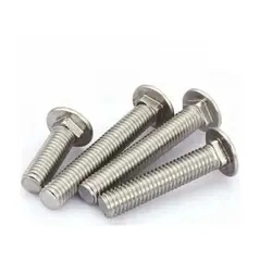 China Wholesale Zinc Plated Carbon Steel Round Square Neck Nead Coach Bolt Cup Head Screw Carriage Screw DIN603